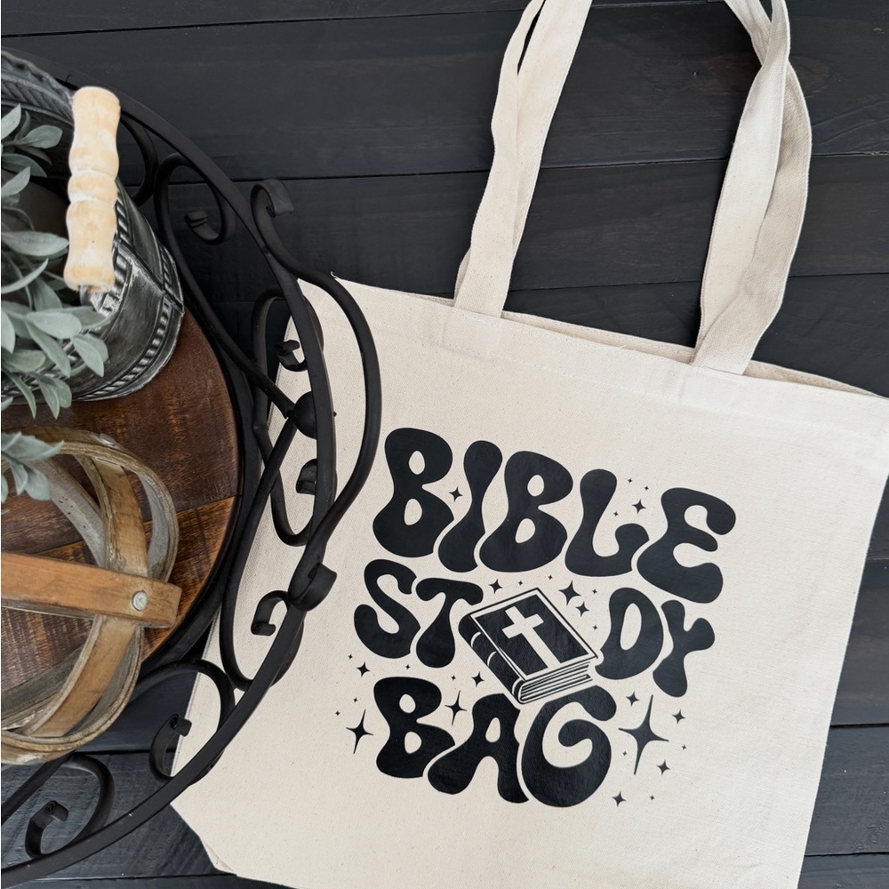 Bible Study Tote Bag